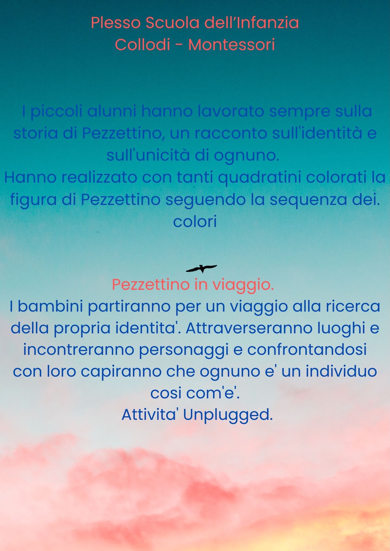 Descrizione plesso Collodi-Montessori