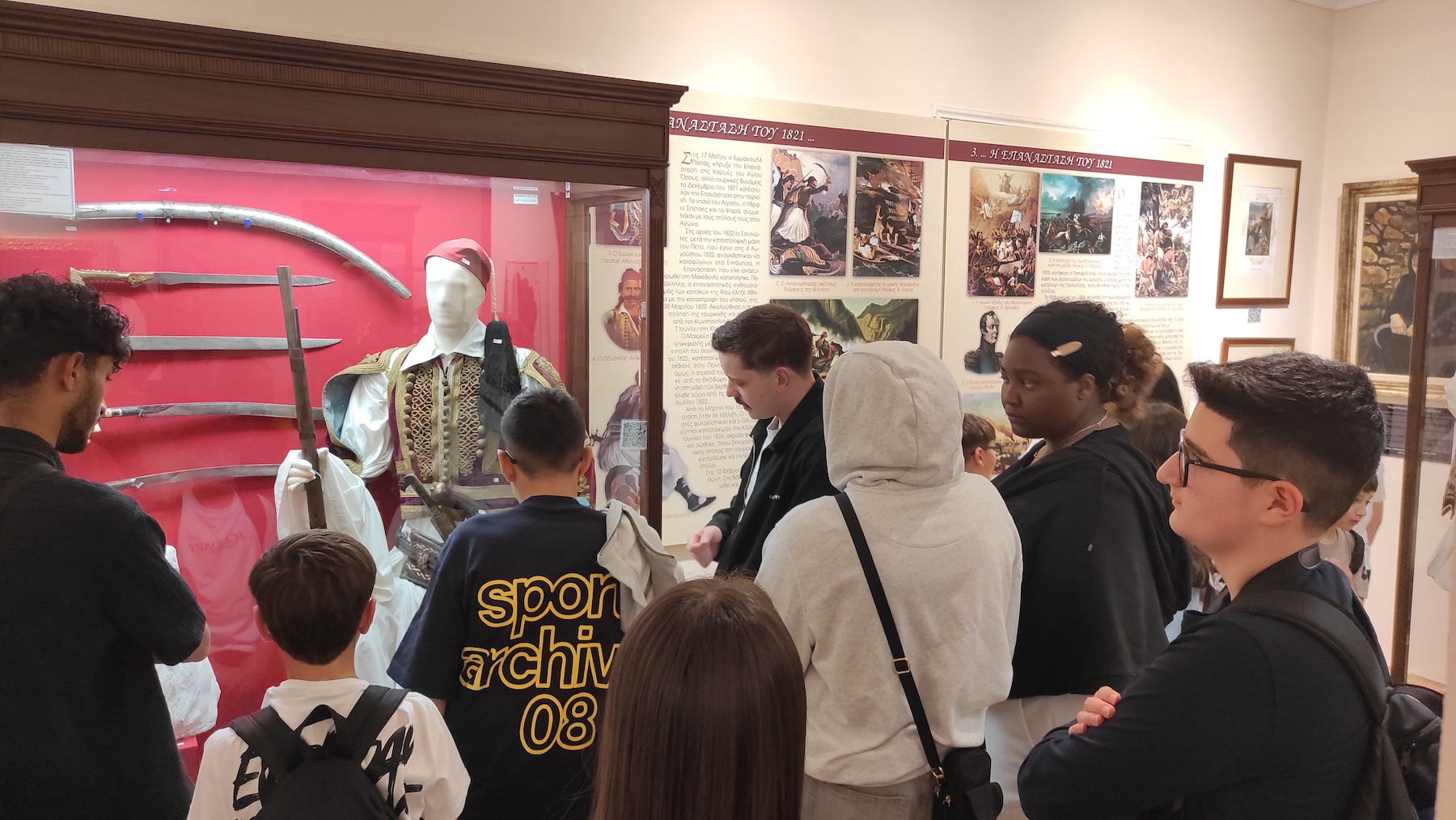 At the Military Glory Museum in Kalamata