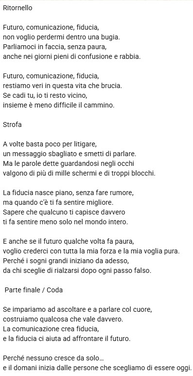Canzone d’autore Scuola Secondaria